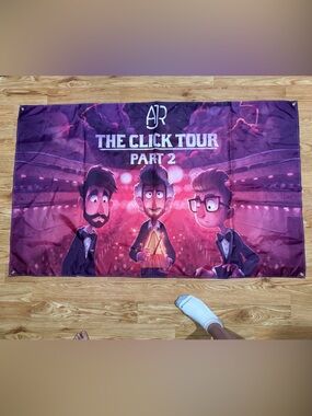 AJR The Click Tour Part 2 tapestry merch